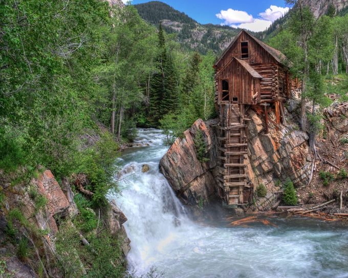 Crystal Mill Near Marble, Colorado